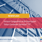 Serious Congestion at the Kamigumi Tokyo Container Terminal “Y1”
