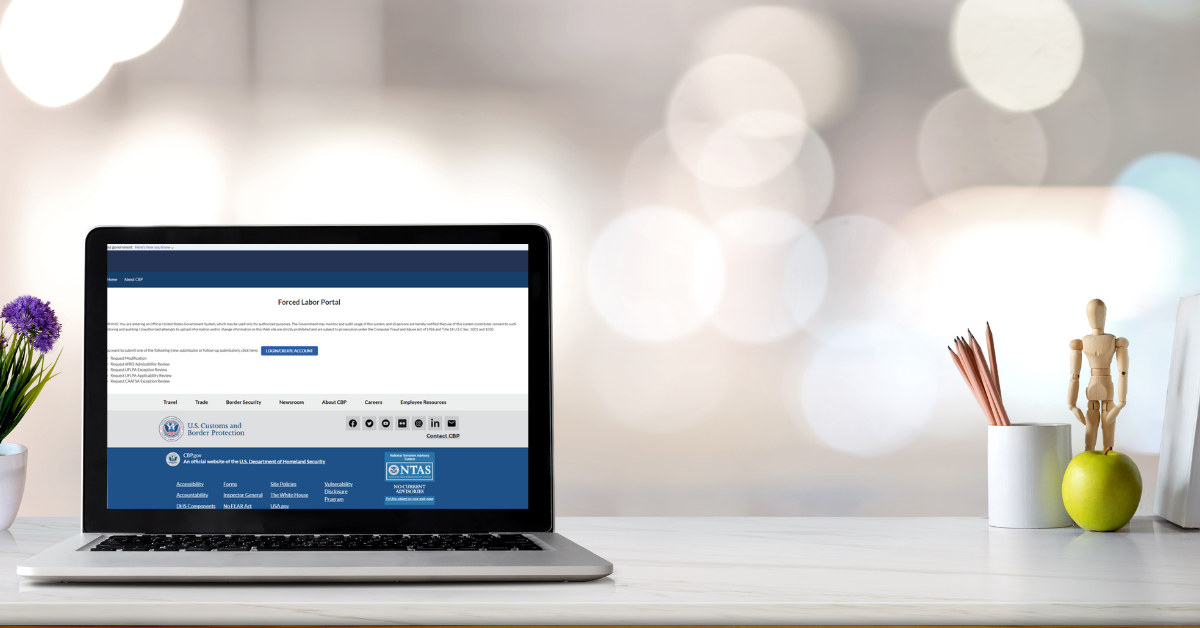 CBP Launches Forced Labor Portal